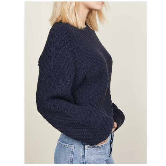 NWT Equipment Balloon Sleeves Sweater - Picture 8 of 9